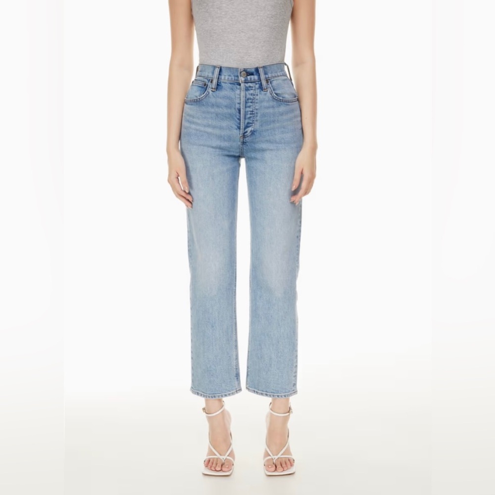 Aritzia Denim Forum Arlo hi-rise straight jean
